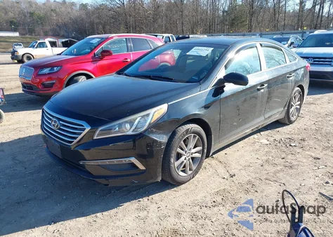 2015 Hyundai Sonata Se z USA, uszkodzony, nr VIN 5NPE24AFXFH171277